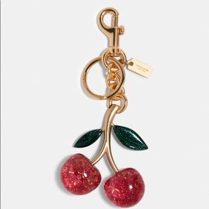 NWT Coach Cherry Bag Charm